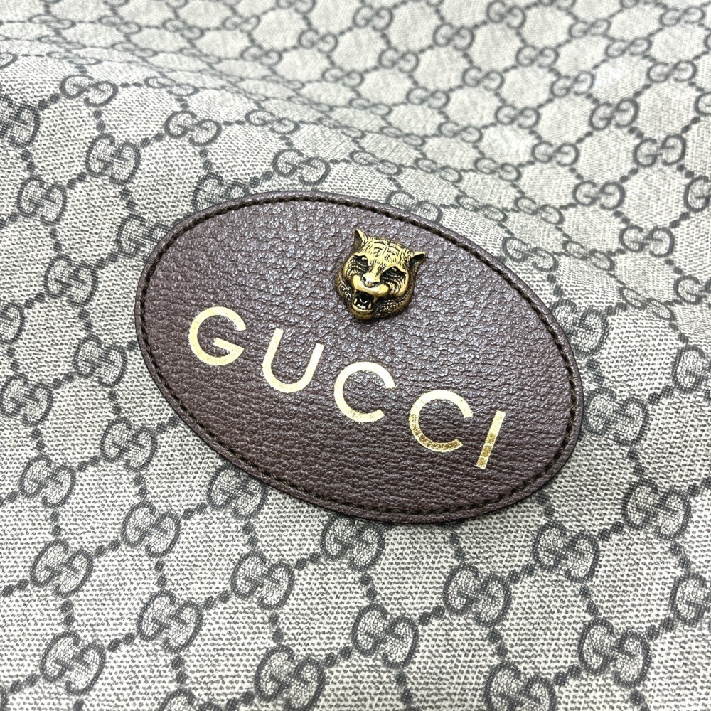 GUCCI 473872 GG Supreme Cat Head Drawstring Backpack - Bag, Knapsack, Backpac... - Picture 5 of 11